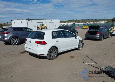 2015 Volkswagen Golf Tdi Se 4-Door from USA, damaged, VIN 3VWRA7AUXFM054505